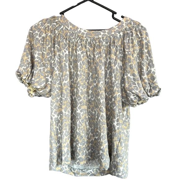 Maeve by Anthropologie size XXSmall P leopard print top - Picture 3 of 6